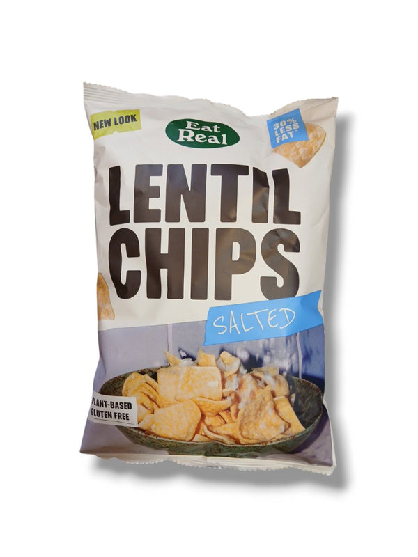 Eat Real Lentil Chips Sea Salt Flavour (40g) - Healthy Living