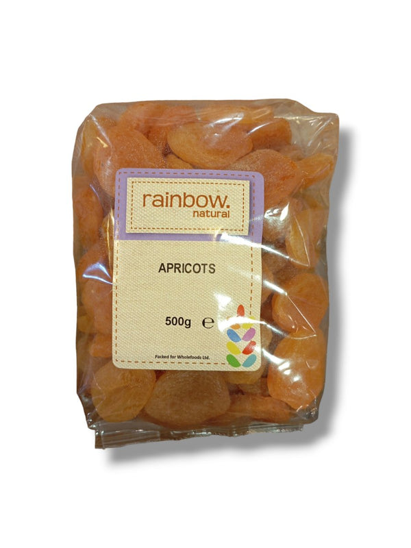 Rainbow Natural Apricots 500g - Healthy Living