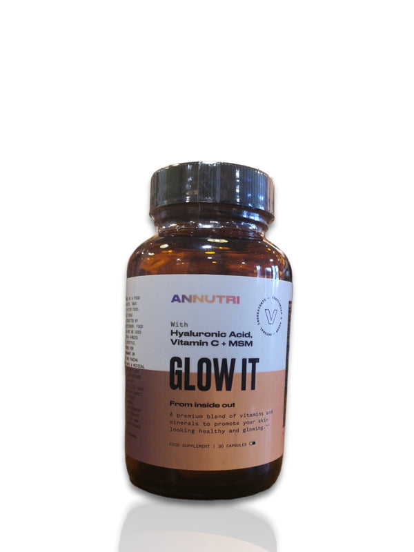 Annutri Glow It with Hyaluronic Acid, Vitamin C + Msm 30cap - Healthy Living