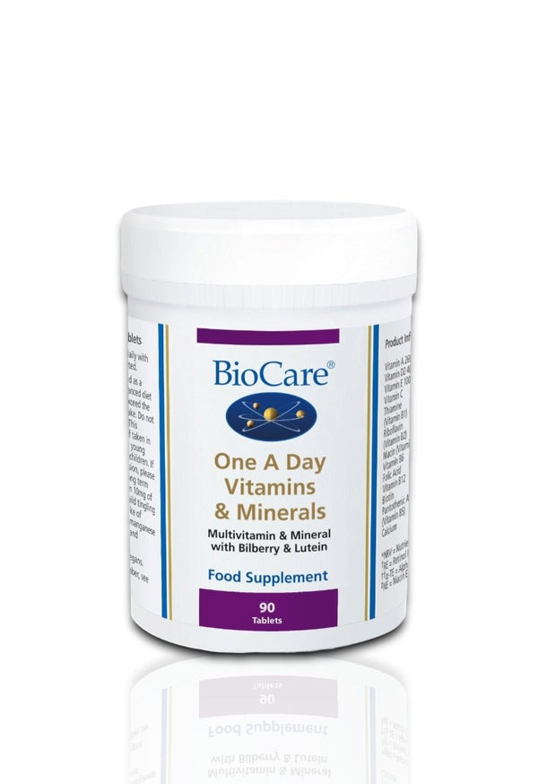 Biocare One A Day Vitamins and Minerals 90tabs - Healthy Living