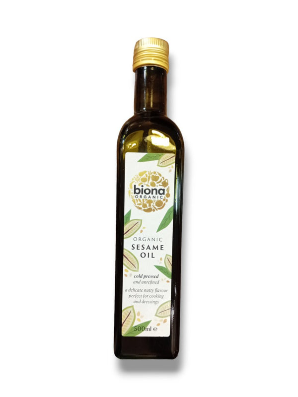 Biona Organic Sesame Oil 500ml - Healthy Living