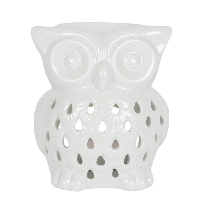 Jones Home & Gift Ceramic Owl Oil burner - HealthyLiving.ie