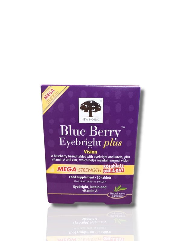 New Nordic Blue Berry Eyebright Plus Vision 30 tab - HealthyLiving.ie