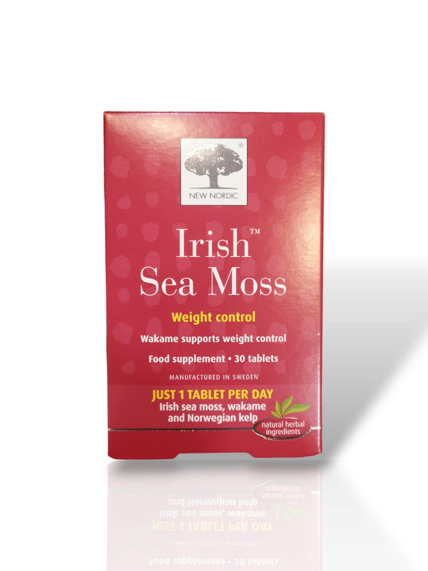 New Nordic Irish Sea Moss 30 Capsules - Healthy Living