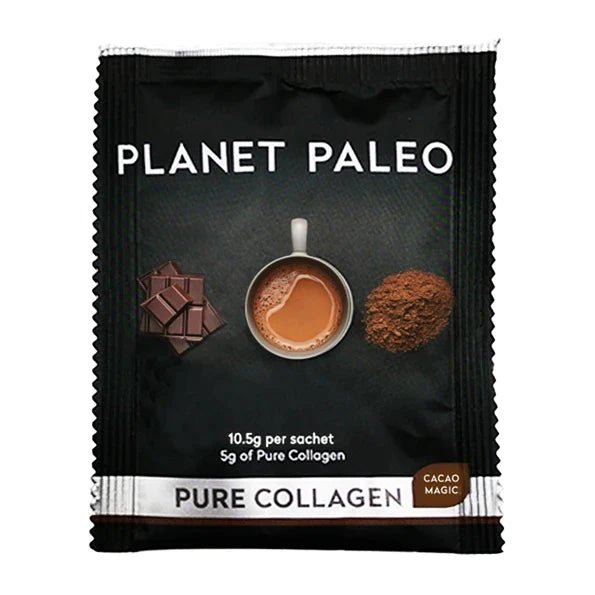 Planet Paleo Pure Collagen Cacao Magic 10.5g - Healthy Living