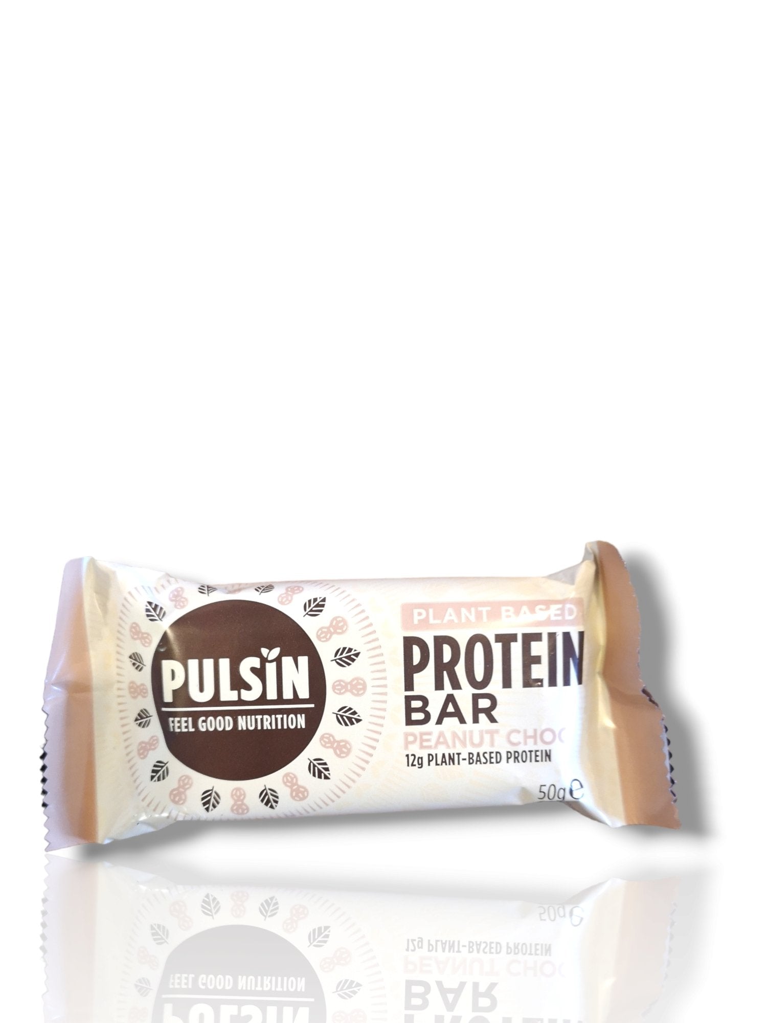 Pulsin Plant Based Protein Bar Peanut Choc 50g Healthy Living
