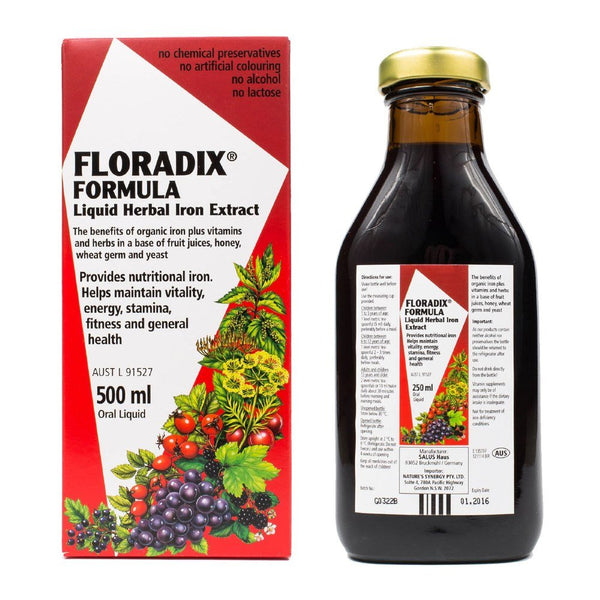 Salus Floradix Liquid Formula - HealthyLiving.ie