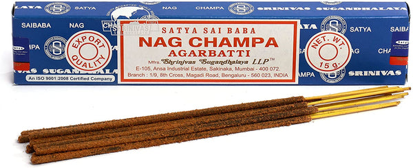 Satya Nag Champa Incense Sticks - HealthyLiving.ie