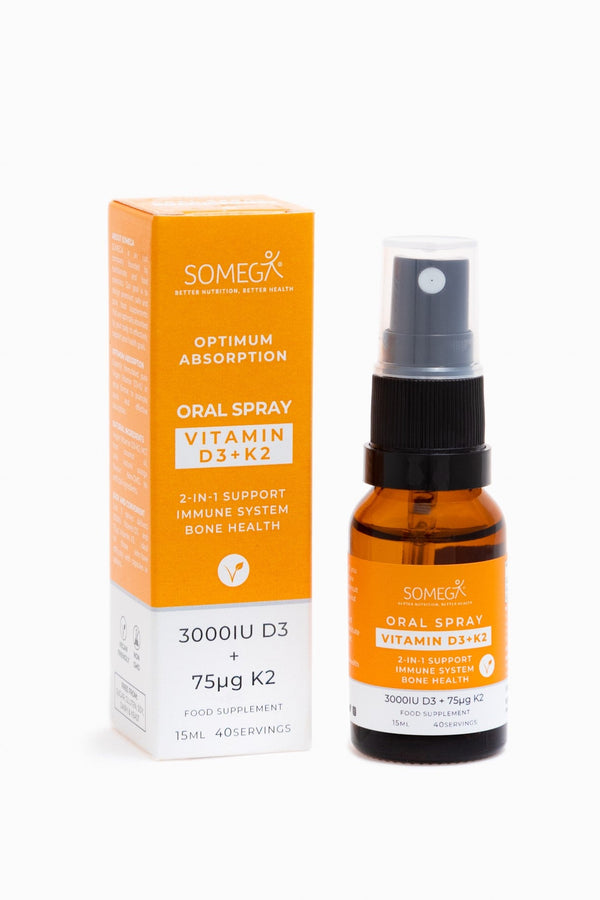 SOMEGA Oral Spray Vitamin D3 + K2 - HealthyLiving.ie