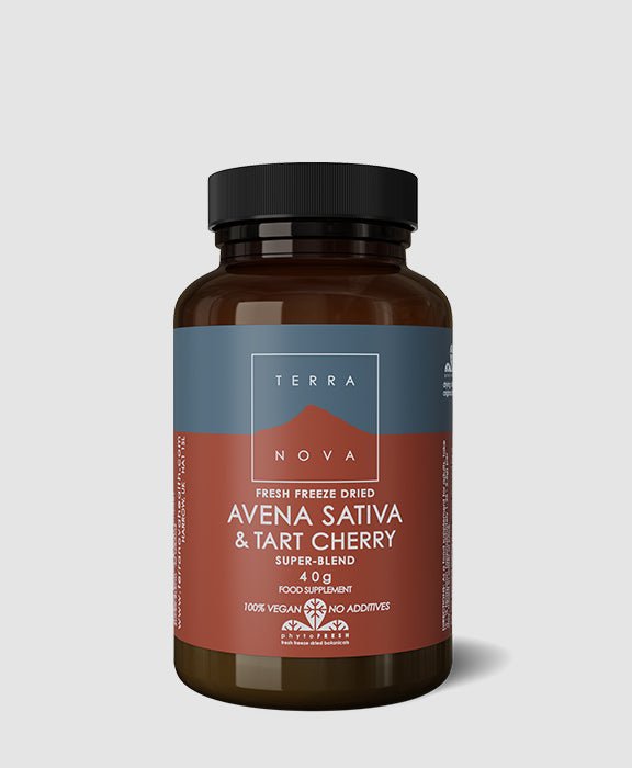 Terra Nova Avena Sativa and Tart Cherry Super Blend 40g - Healthy Living