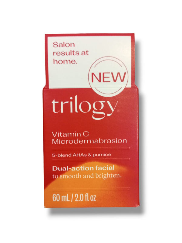 Trilogy Vitamin C Microdermabrasion Dual-action facial 60ml - Healthy Living