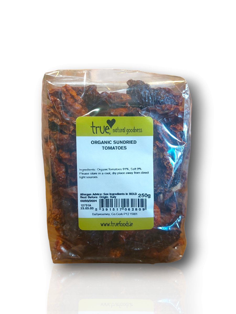 True Natural Goodness Organic Sundried Tomatoes 250gm – Healthy Living