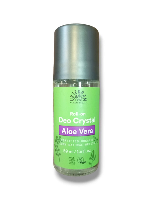 Urtekram Roll-On Deo Crystal Aloe Vera 50ml - Healthy Living