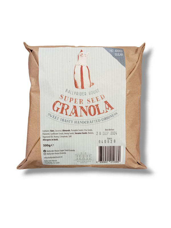 Ballyrider House Super Seed Granola 500g - Healthy Living