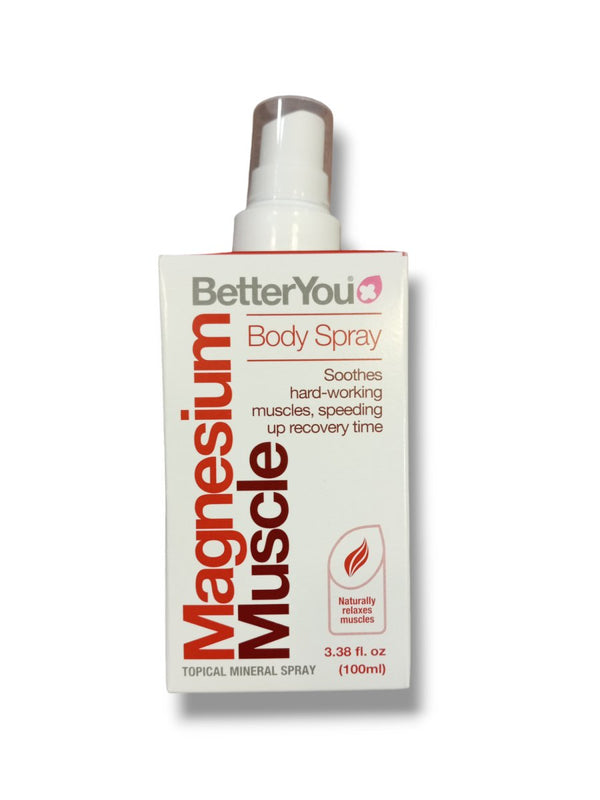 BetterYou Body Spray Magnesium Muscle 100ml - Healthy Living
