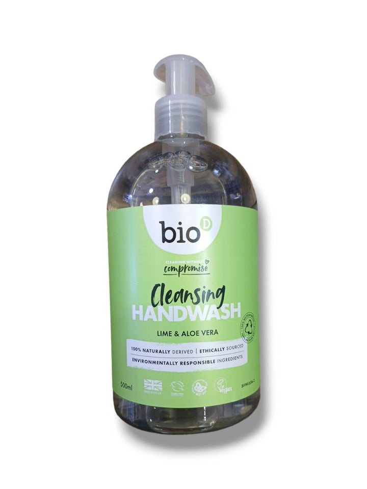 Bio Cleansing Handwash Lime & AloeVera 500ml - Healthy Living