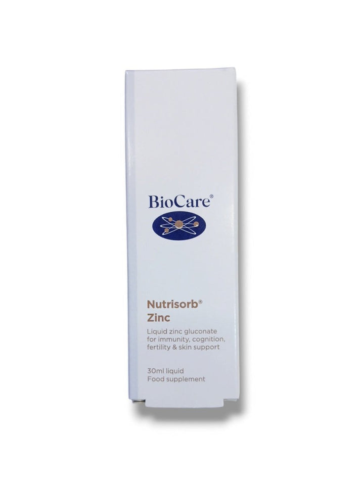 Biocare Nutrisorb Zinc 30ml - Healthy Living