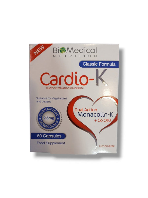 BioMedical Nutrition Cardio - K 60Capsules - Healthy Living