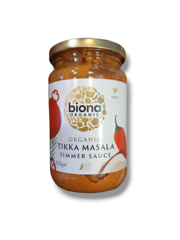 Biona Organic Organic Tikka Masala Simmer Sauce 350g - Healthy Living