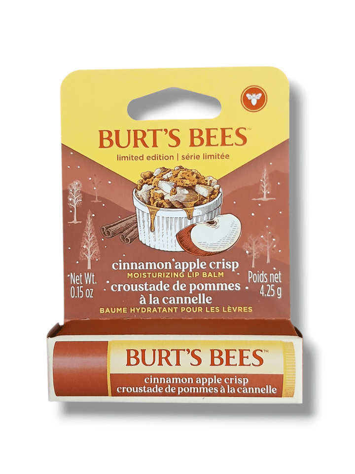 Burt's Bees Cinnamon Apple Crisp Mosturising Lip Balm - Healthy Living