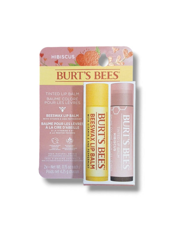 Burt's Bees Duo Lip Balm & Lip Tint Set - Healthy Living