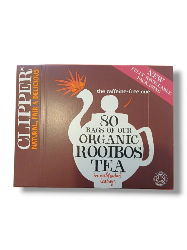 Clipper Rooibos Tea Bags 80 - Healthy Living