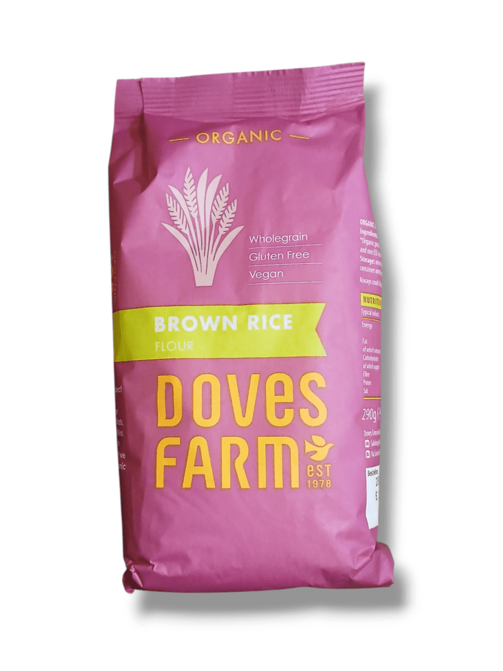 Doves Farm Organic Brown Rice Flour 290g - Healthy Living
