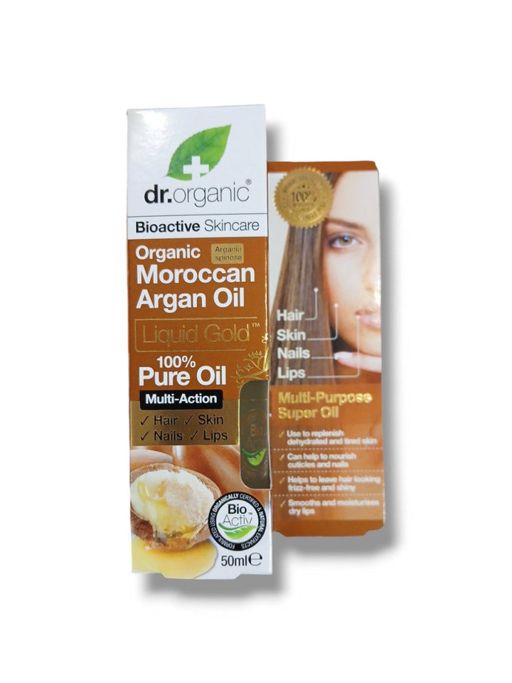 dr.organic Organic Moroccan Argan Oil 50ml - Healthy Living