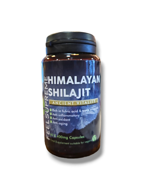 Feelsupreme Himalayan Shilajit 400mg 60 capsules - Healthy Living
