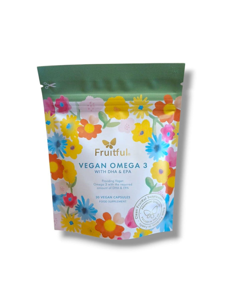 Fruitful Vegan Omega 3 30 Capsules - Healthy Living