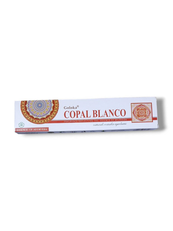 Goloka Clopal Blanco Incense 15g - Healthy Living