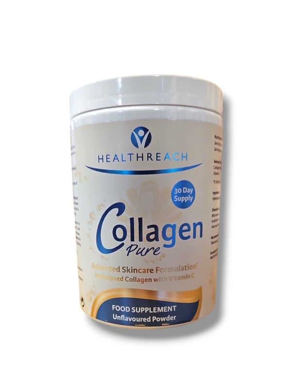 HealthReach Collagen Unflavoured Powder 165gm - Healthy Living