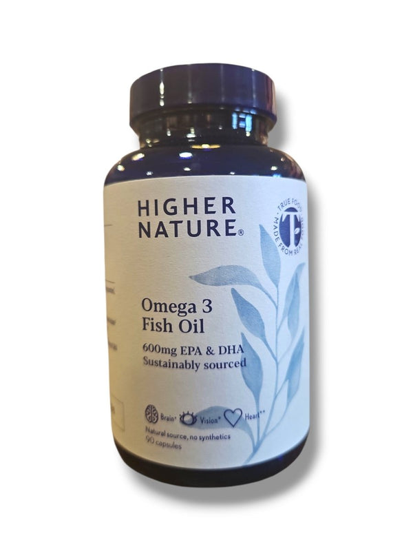 Higher Nature Omega 3 Fish Oil (90 caps) - Healthy Living