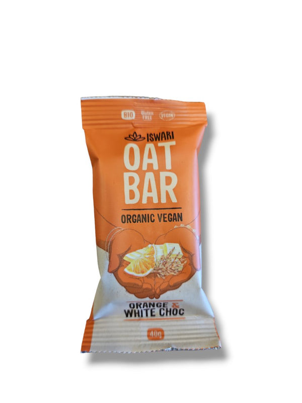 Iswari Oat Bar Organic Vegan 40gm - Healthy Living