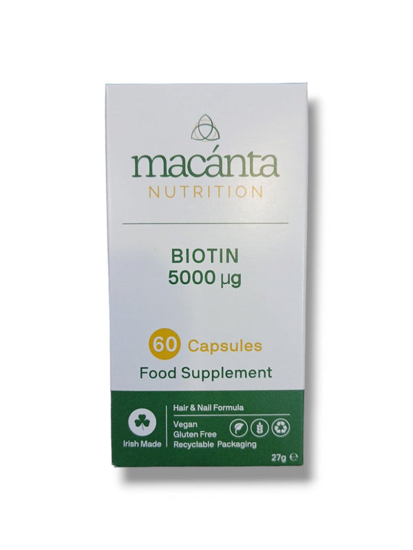 Macanta Biotin 5000ug 60cap - Healthy Living