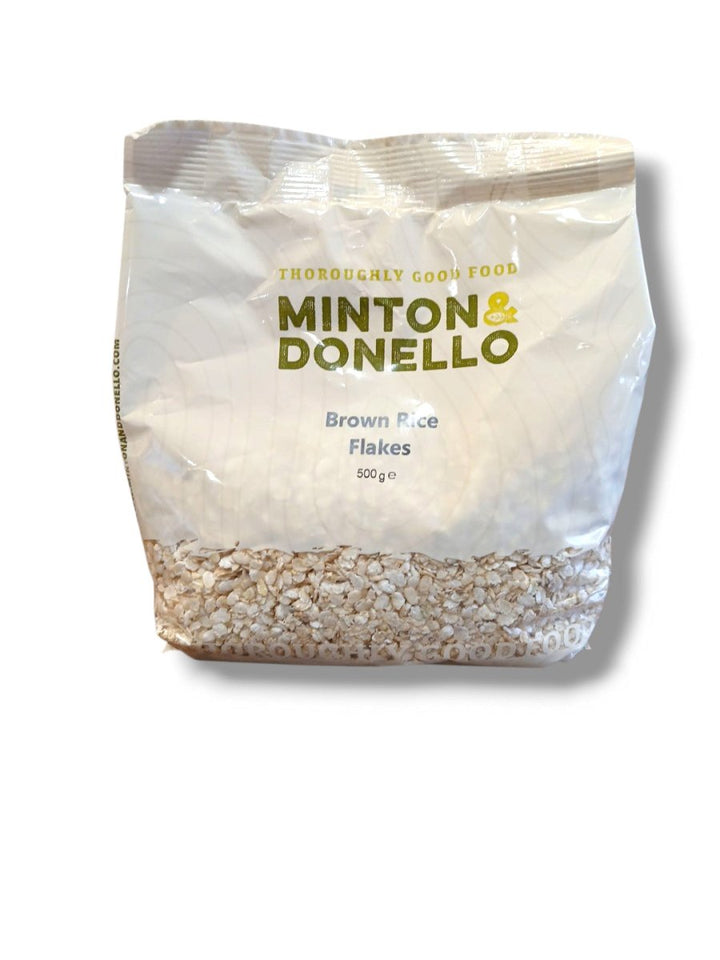 Minton and Donello Brown Rice Flakes 500g - Healthy Living