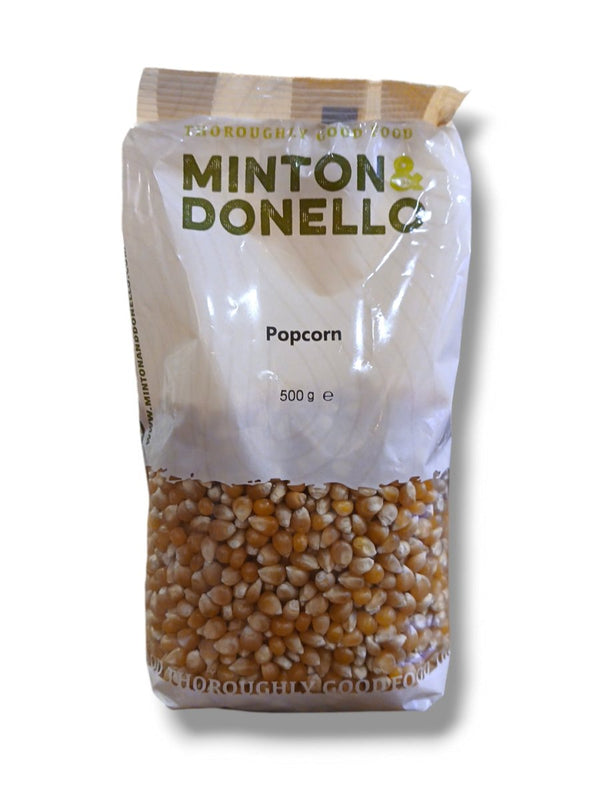 Minton and Donello Popcorn 500g - Healthy Living