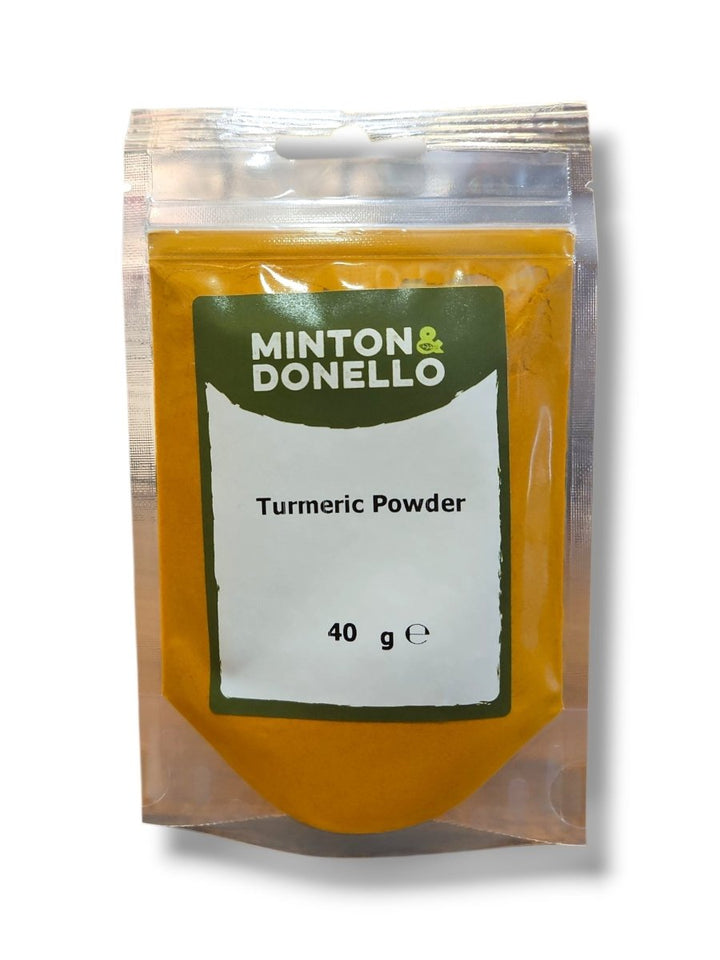 Minton and Donello Turmeric Powder 40g - Healthy Living
