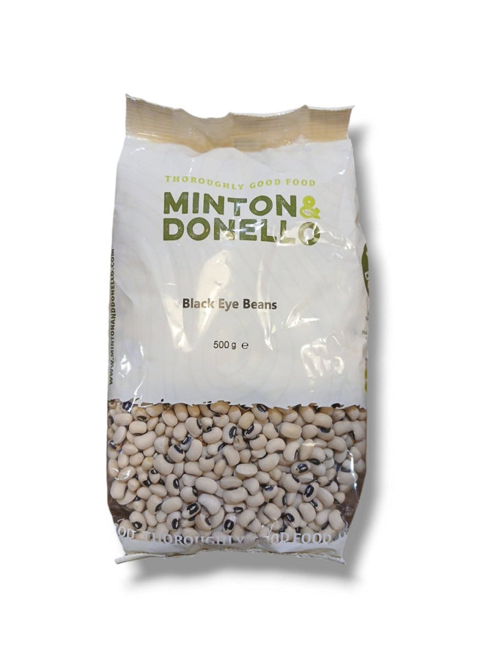 Minton & Donello Black Eye Beans 500g - Healthy Living