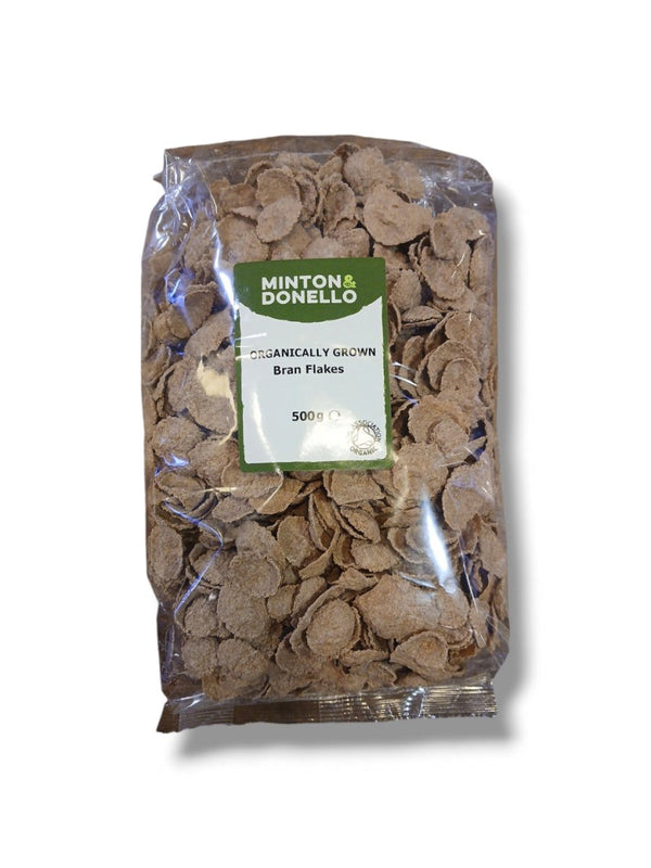 Minton & Donello Organic Bran Flakes 500g - Healthy Living