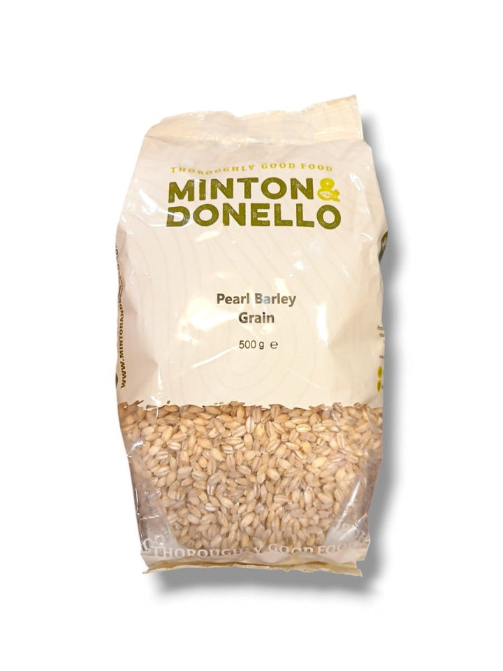 Minton & Donello Pearl Barley Grain 500g - Healthy Living