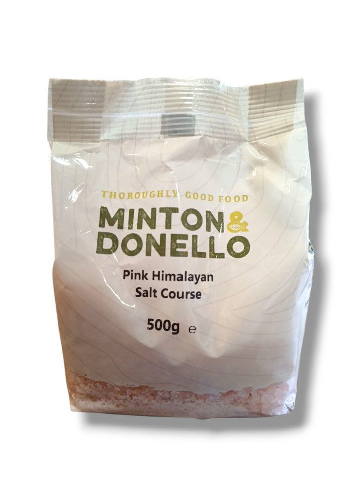 Minton & Donello Pink Himalayan Salt Course 500g - Healthy Living