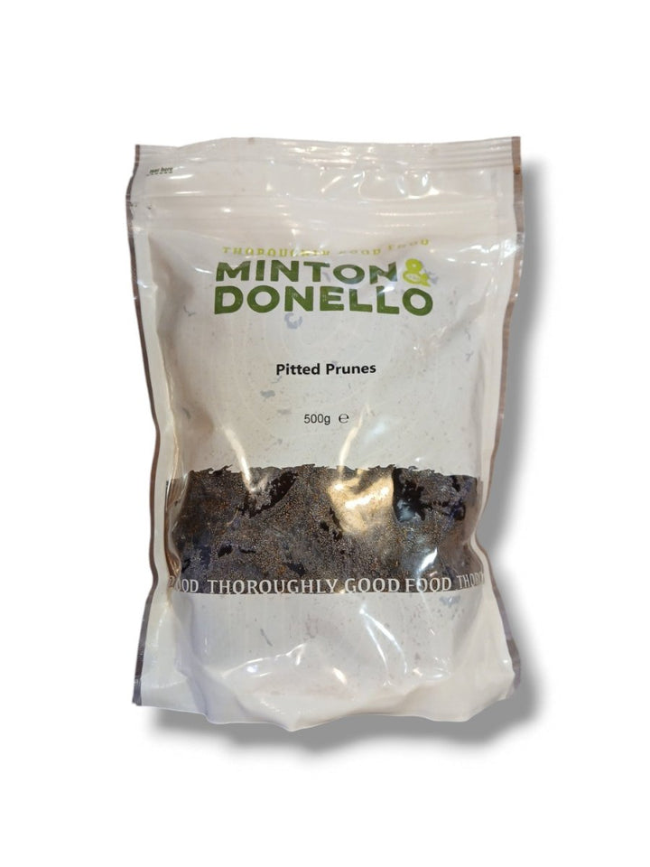 Minton & Donello Pitted Prunes 500g - Healthy Living