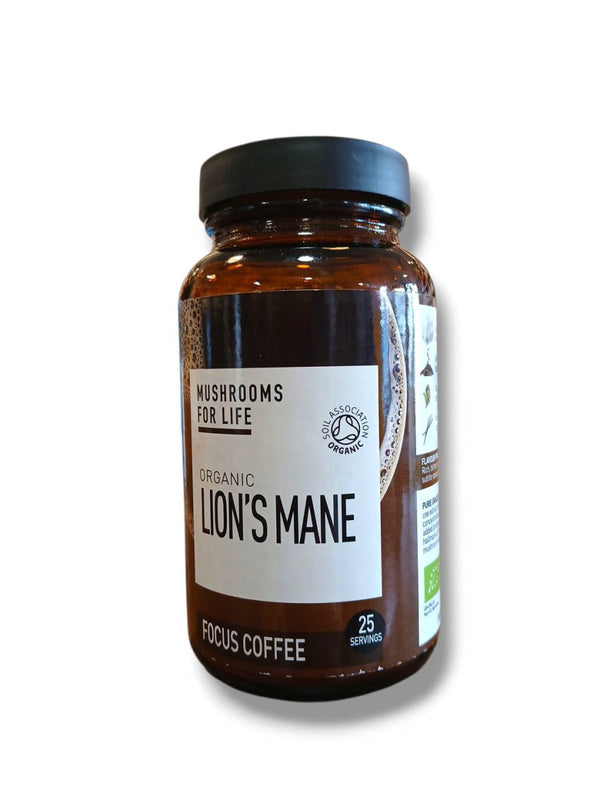 Mushrooms For Life Organic Lions Mane Coffee 75g - Healthy Living
