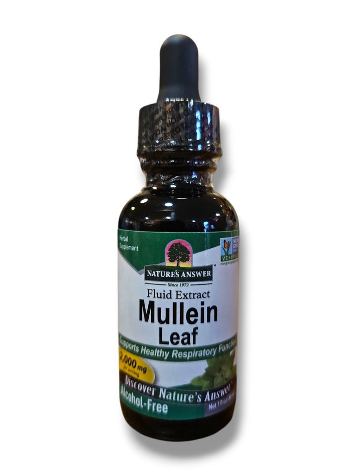 Natures Answer Mullein Leaf 30ml - Healthy Living