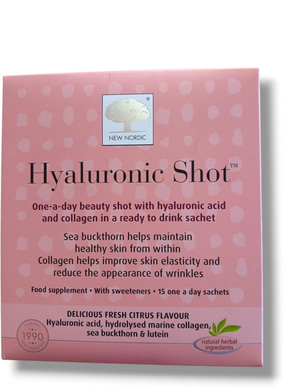 New Nordic Hyaluronic Shot 15 Sachets - Healthy Living