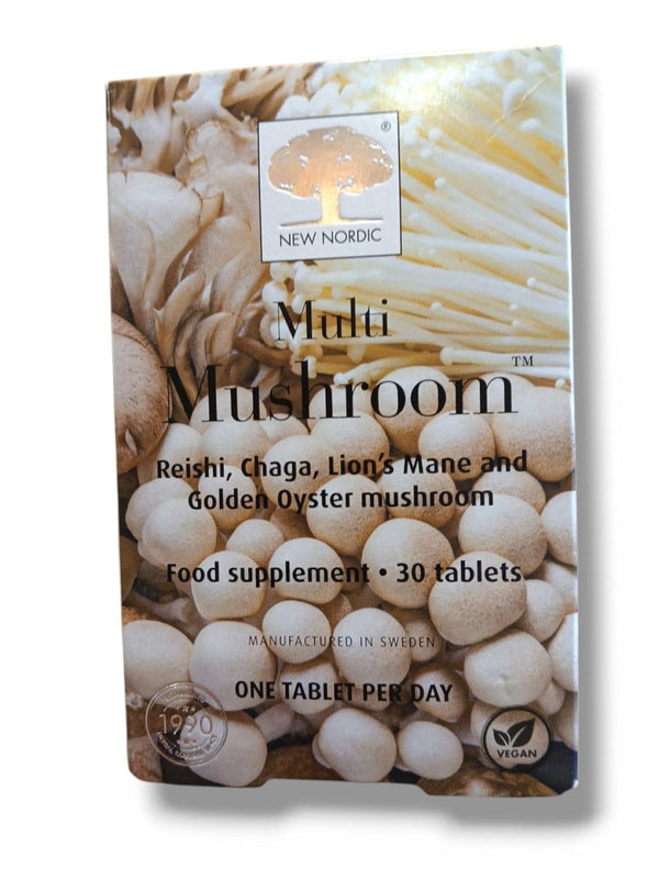 New Nordic Multi Mushroom 30 tablets - Healthy Living