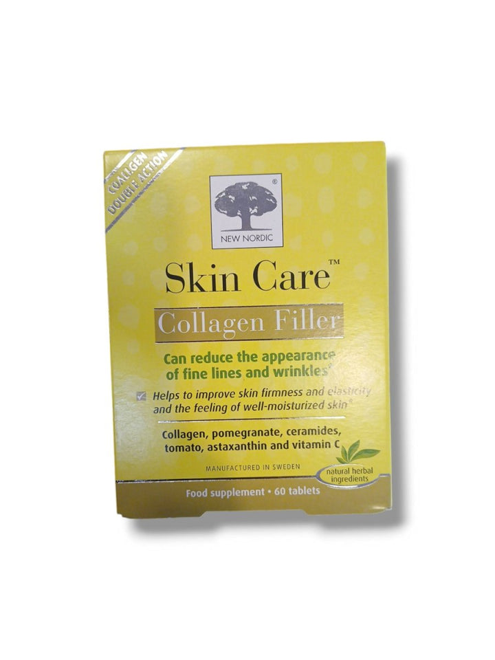 New Nordic Skin Care Collagen Filler 60 Tablets - Healthy Living