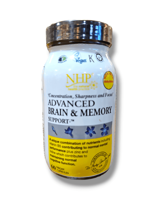 NHP Advanced Brain And Memory Support 60caps - Healthy Living