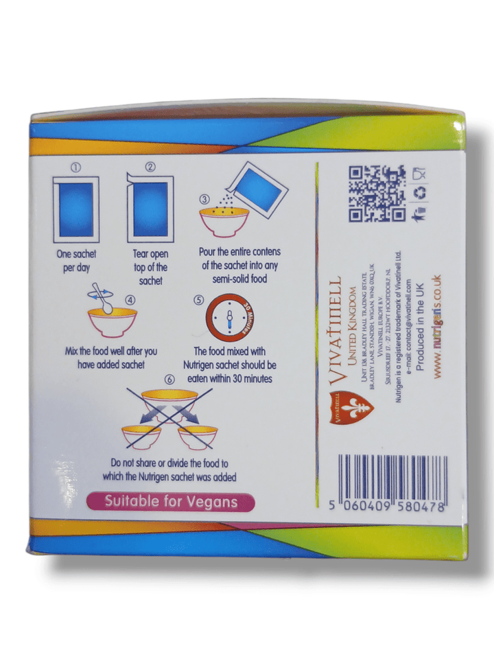 Nutrigen Vitamixin Sprinkles Vitamins for Children 30 Sachets - Healthy Living